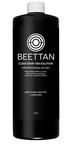 CLEAR SPRAY TAN SOLUTION 16 OZ