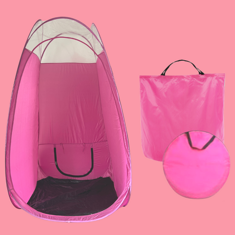 Beettan Pink Spray Tan Tent w/ 2 bags